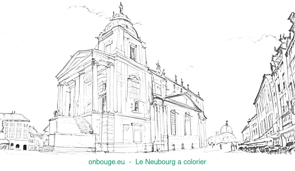 Coloriage de Le Neubourg
