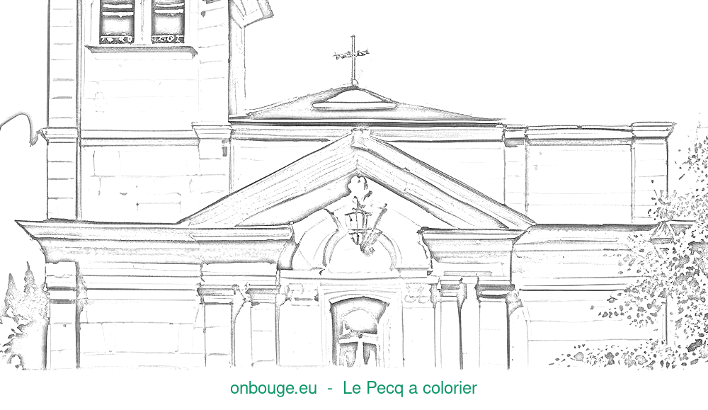 Coloriage de Le Pecq