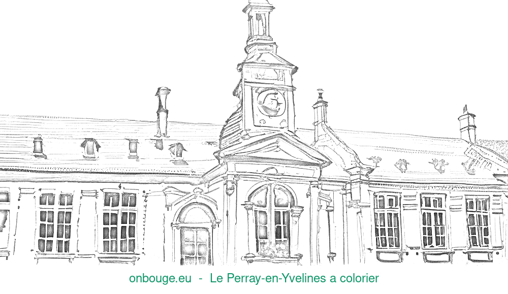 Coloriage de Le Perray-en-Yvelines