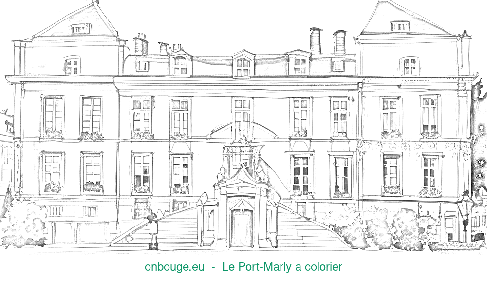 Coloriage de Le Port-Marly