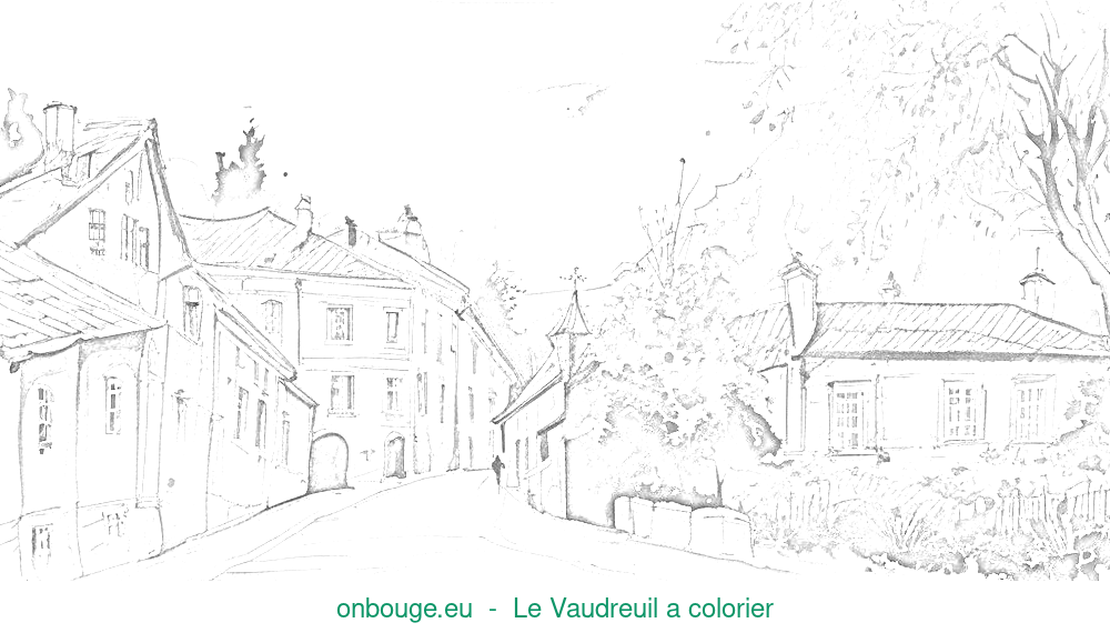 Coloriage de Le Vaudreuil