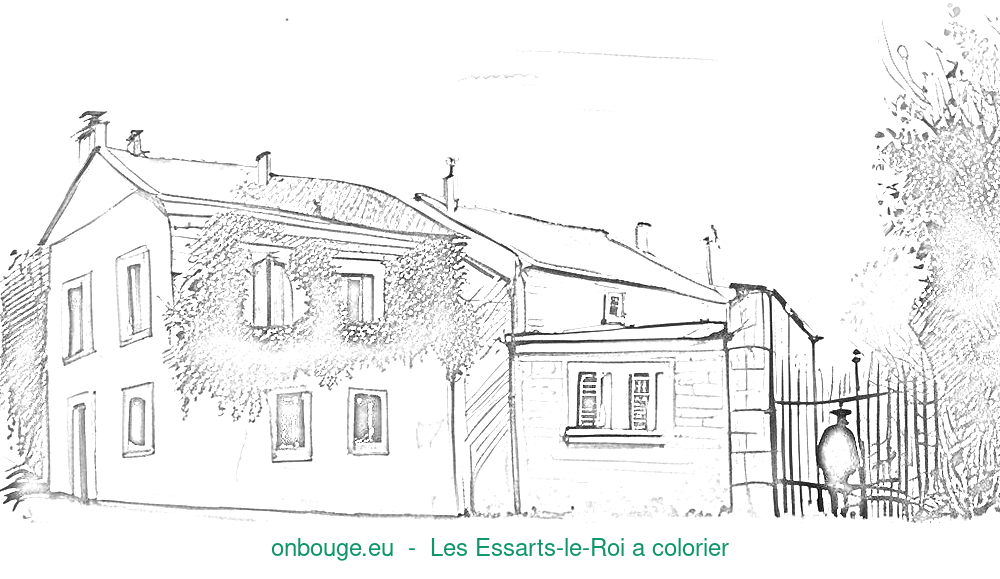 Coloriage de Les Essarts-le-Roi