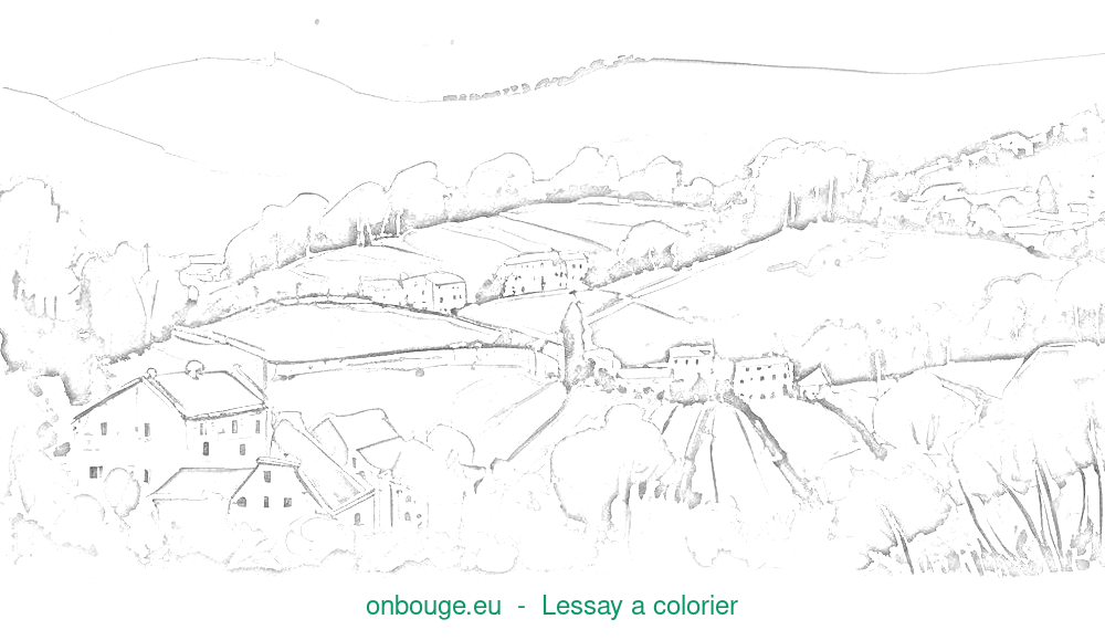 Coloriage de Lessay