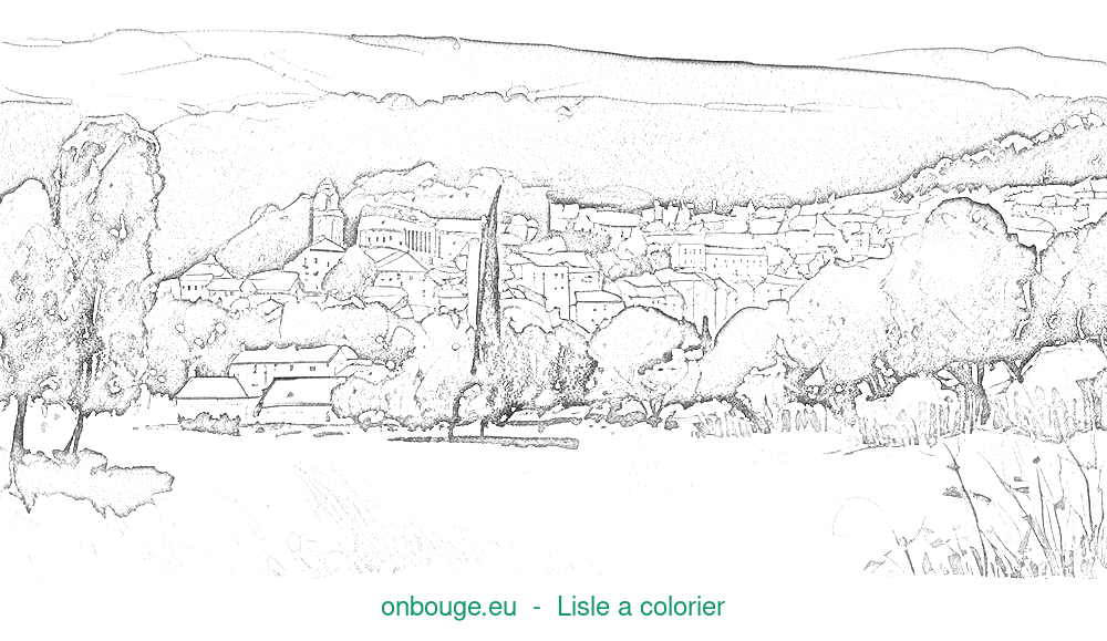 Coloriage de Lisle