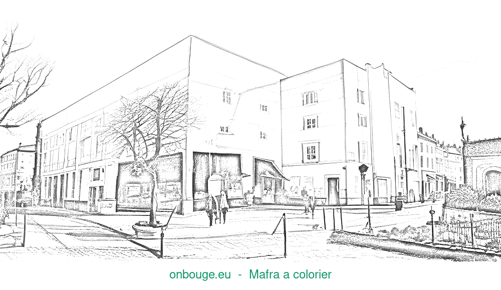 Desenho de Mafra