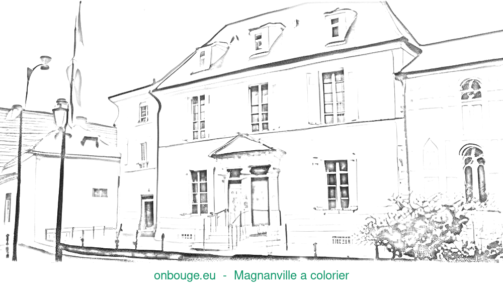 Coloriage de Magnanville