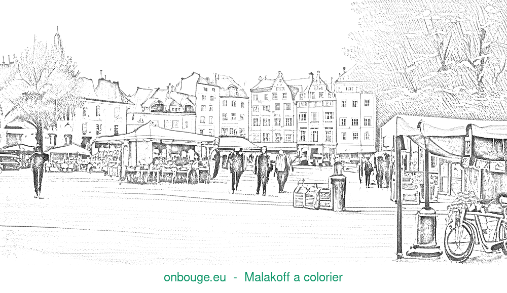 Coloriage de Malakoff