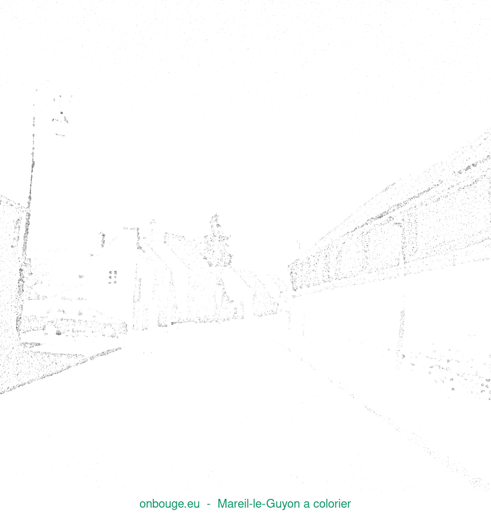 Coloriage de Mareil-le-Guyon