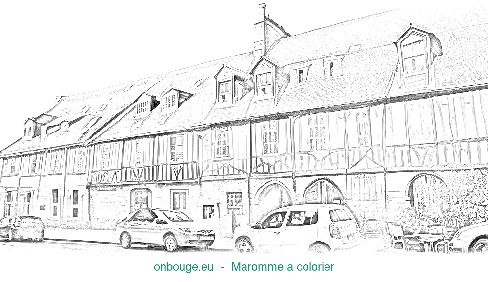 Coloriage de Maromme