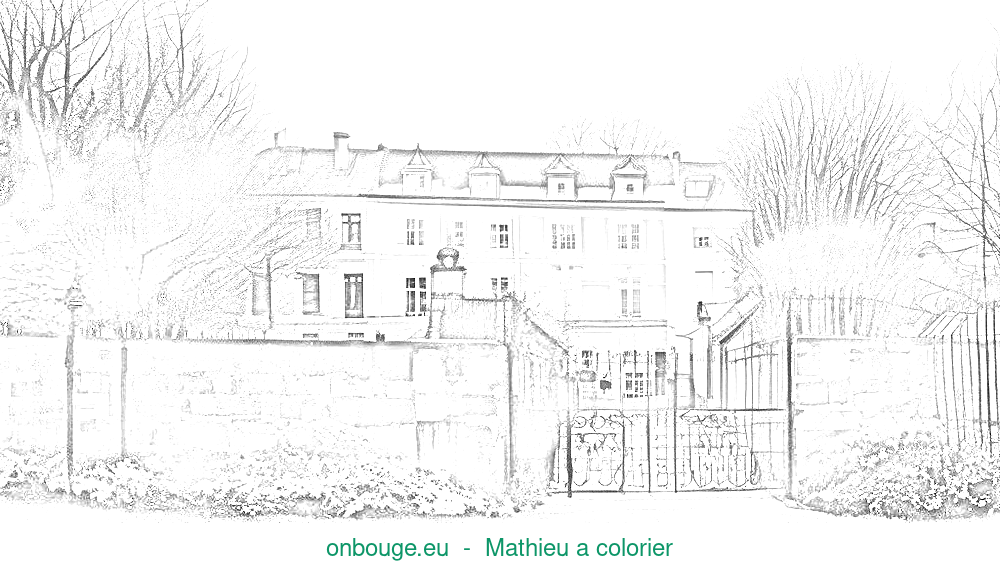 Coloriage de Mathieu