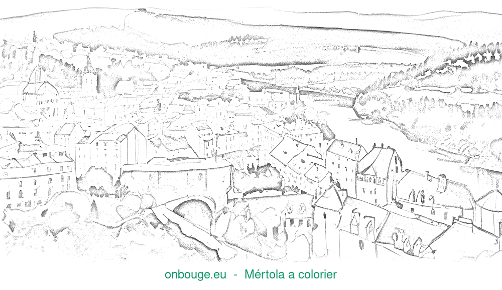 Desenho de Mértola