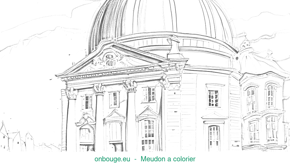 Coloriage de Meudon