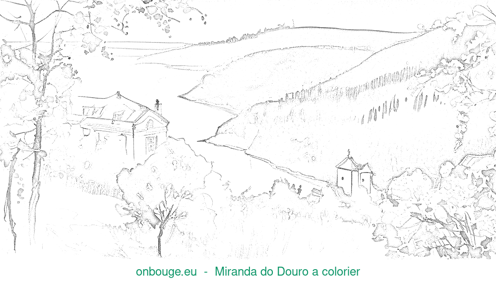 Desenho de Miranda do Douro