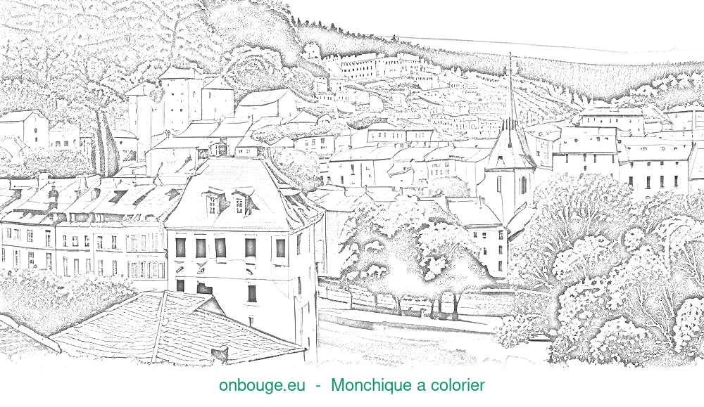 Desenho de Monchique