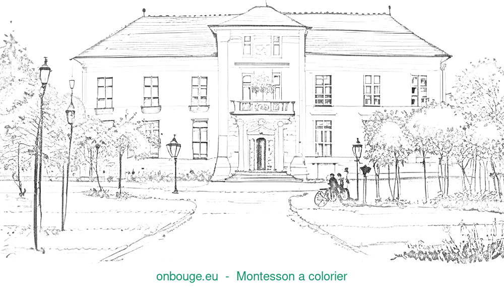 Coloriage de Montesson