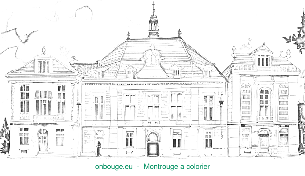 Coloriage de Montrouge