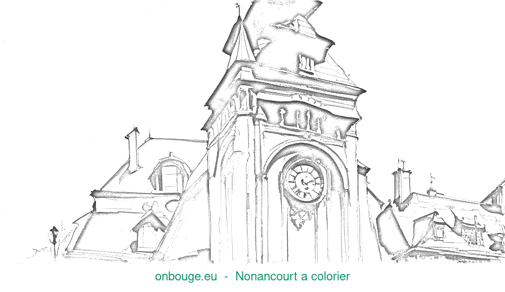 Coloriage de Nonancourt
