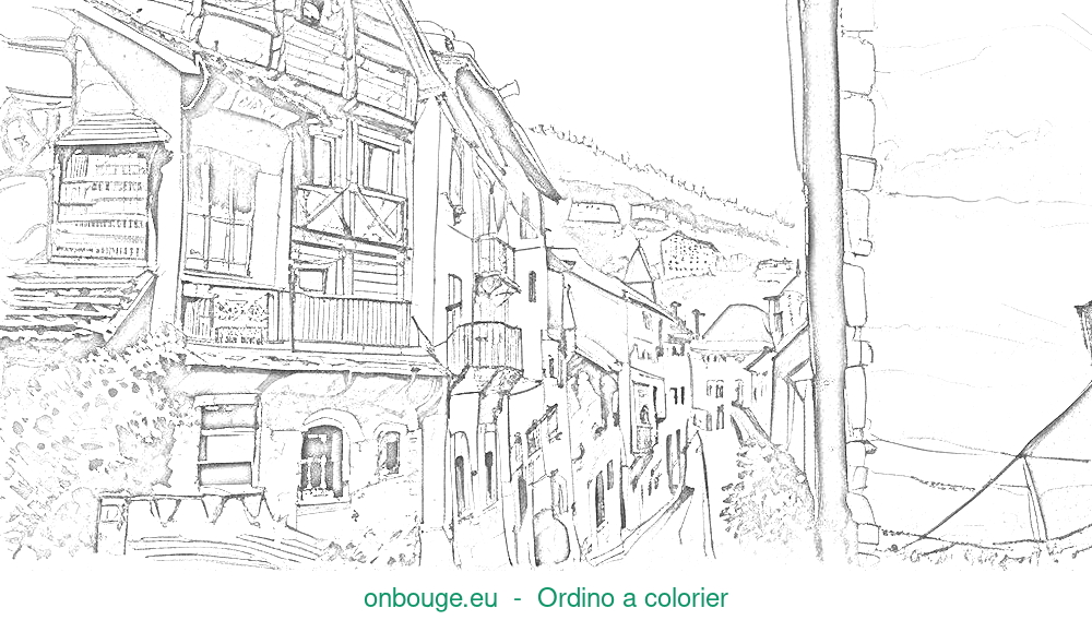 Coloriage d’Ordino