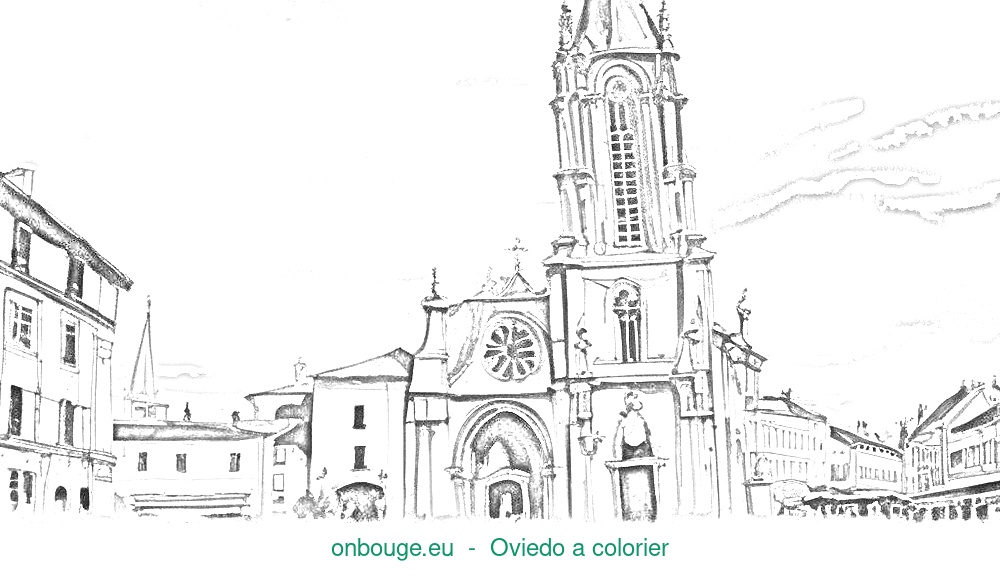 Coloriage d’Oviedo