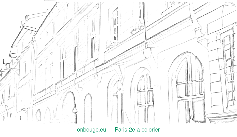 Coloriage de Paris 2e