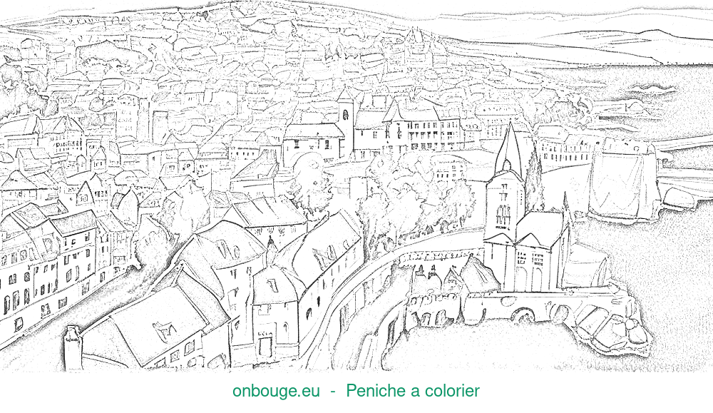 Desenho de Peniche