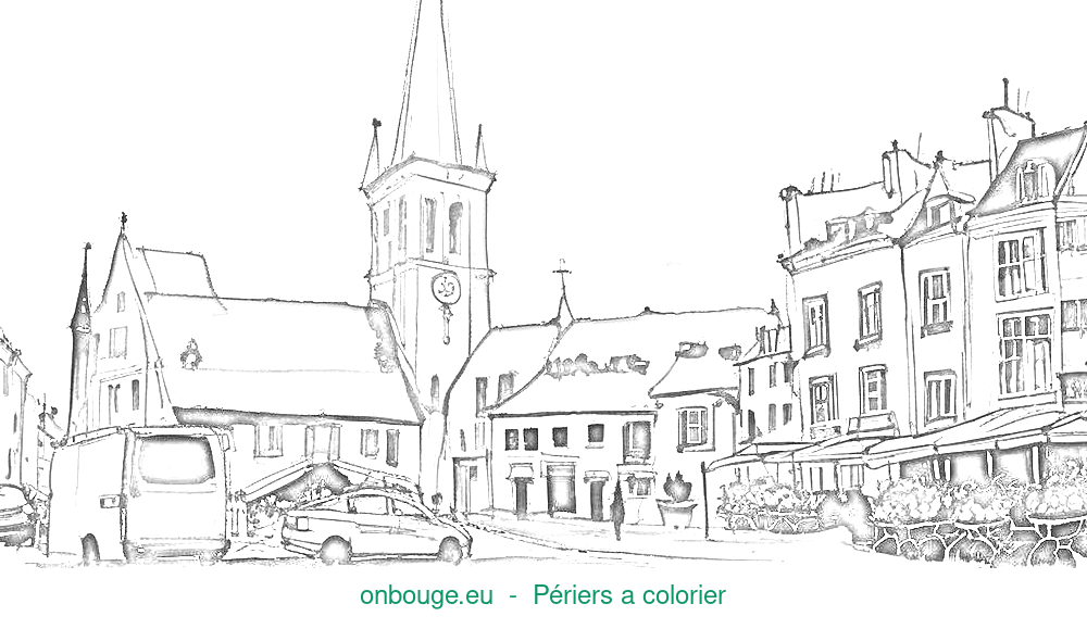 Coloriage de Périers