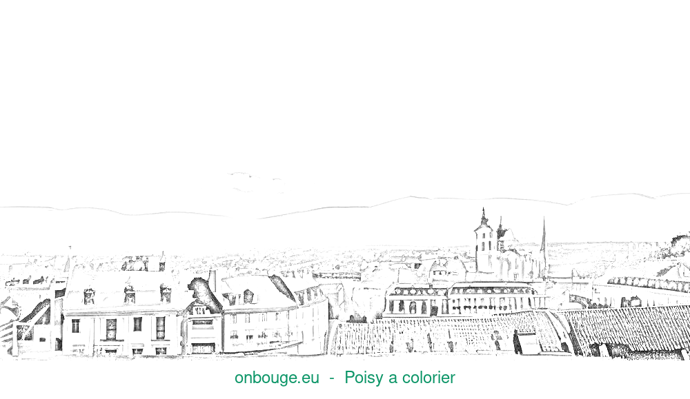 Coloriage de Poisy