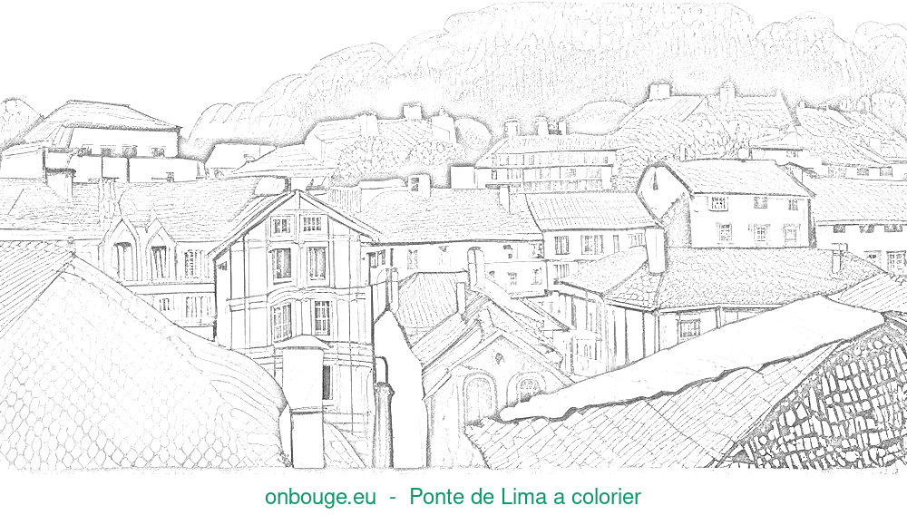 Desenho de Ponte de Lima