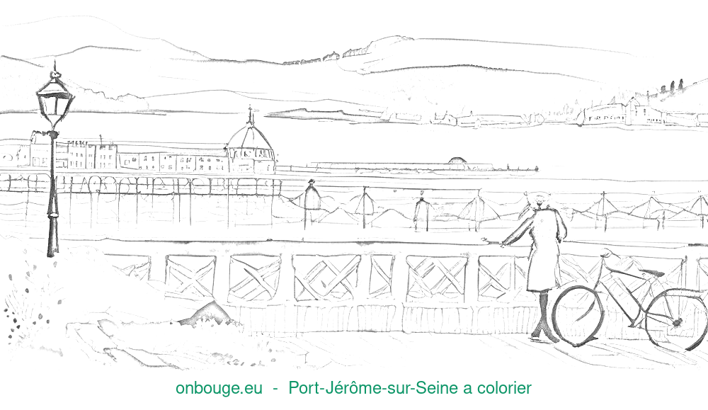 Coloriage de Port-Jérôme-sur-Seine