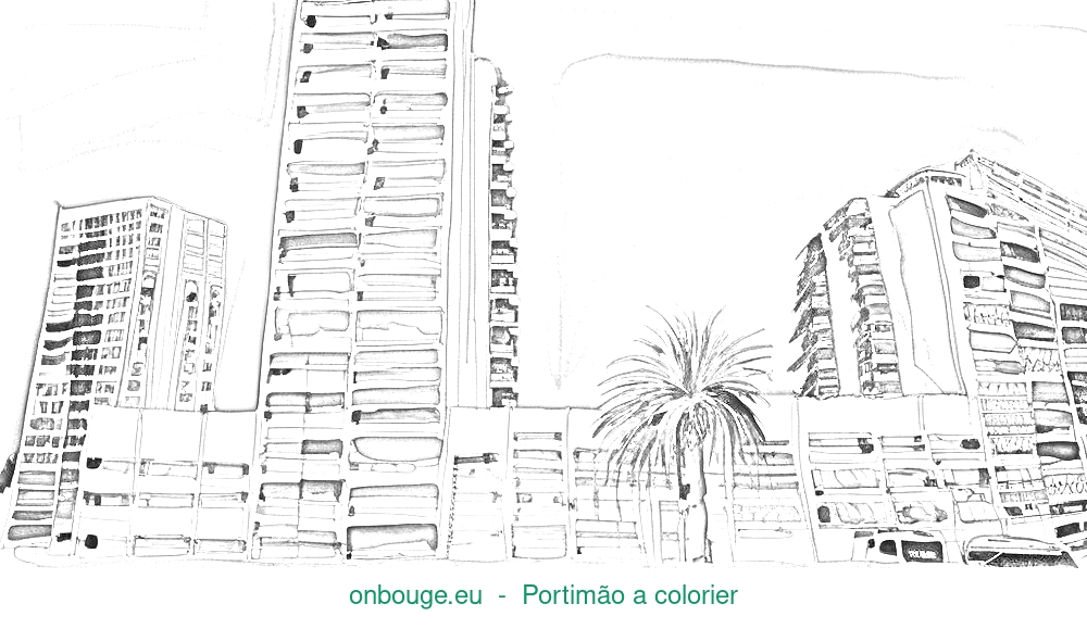 Desenho de Portimão