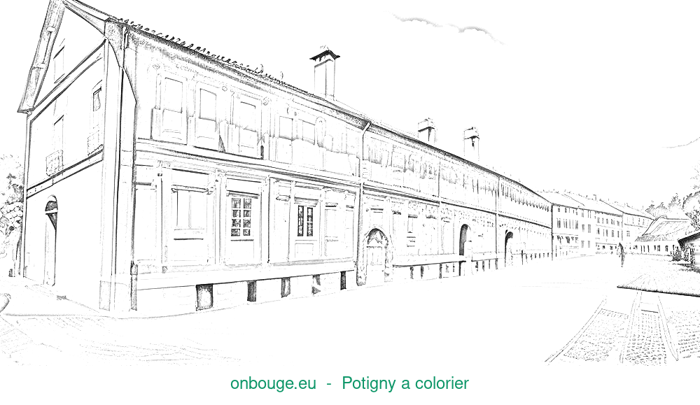 Coloriage de Potigny