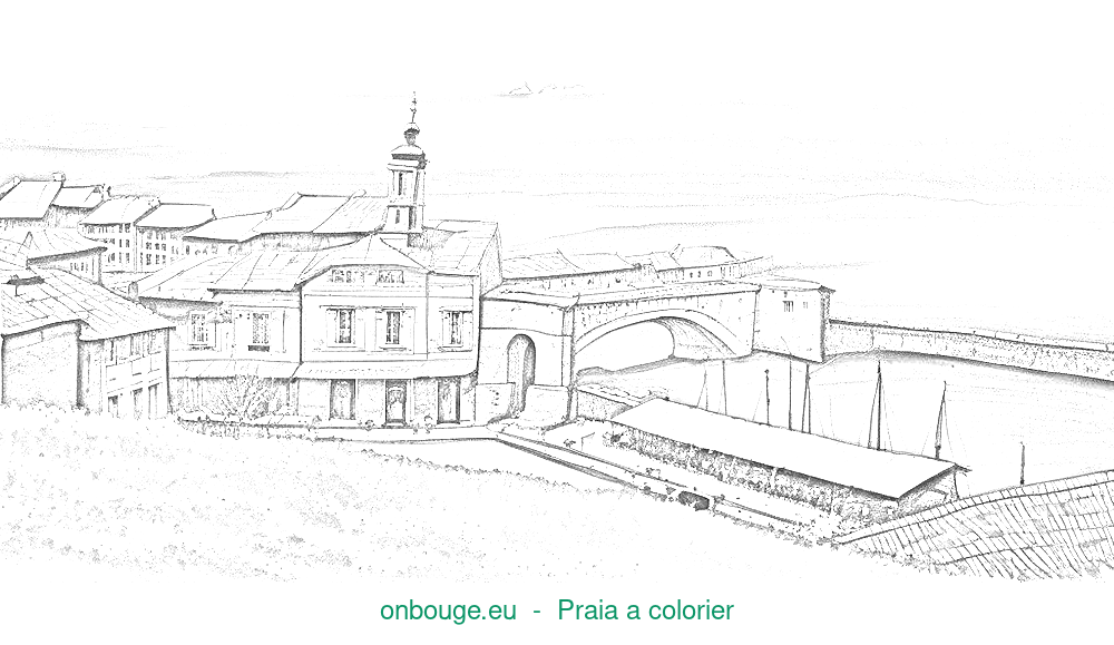 Desenho de Praia