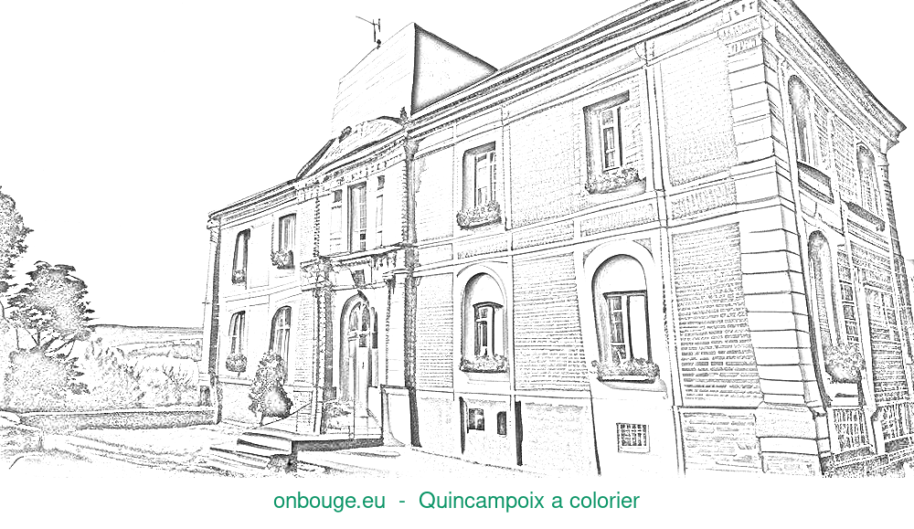 Coloriage de Quincampoix