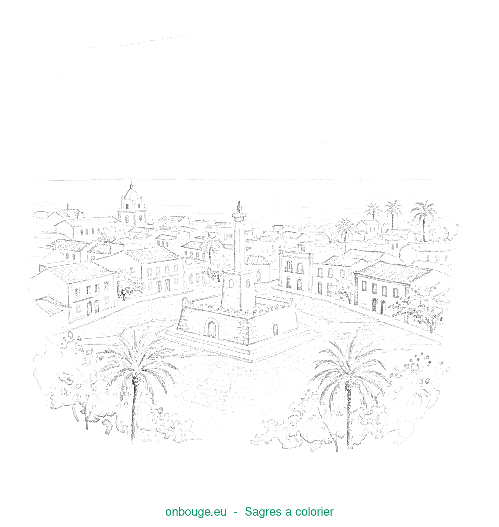 Desenho de Sagres