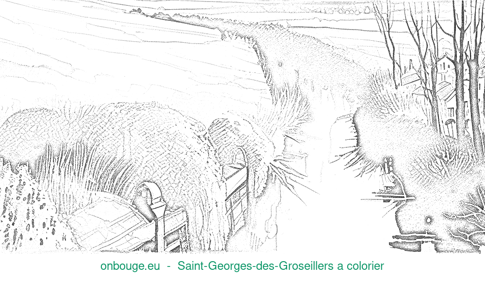 Coloriage de Saint-Georges-des-Groseillers