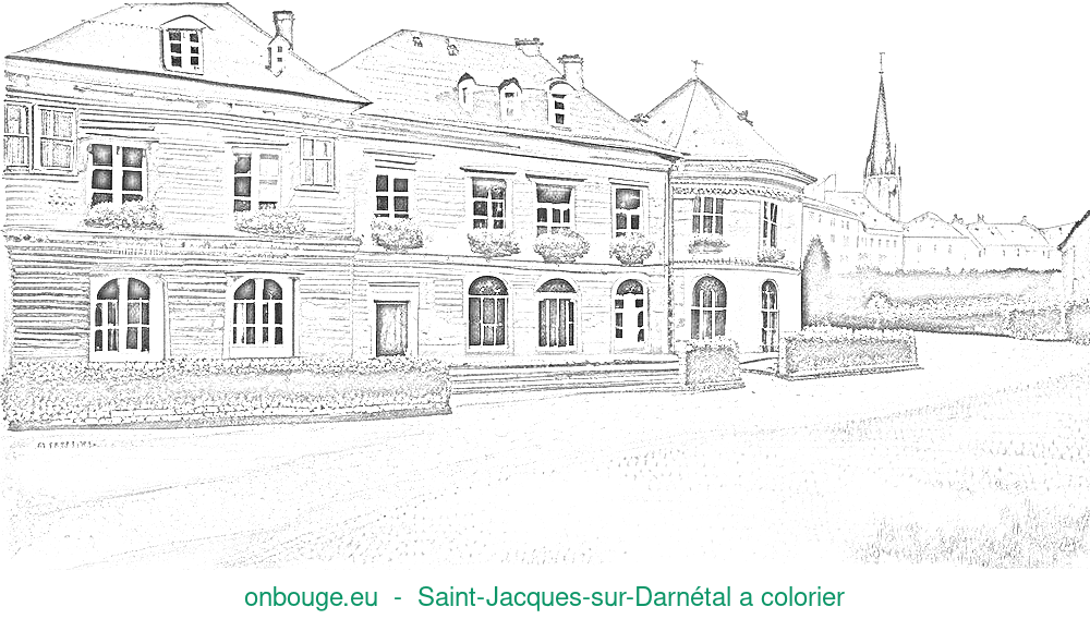 Coloriage de Saint-Jacques-sur-Darnétal