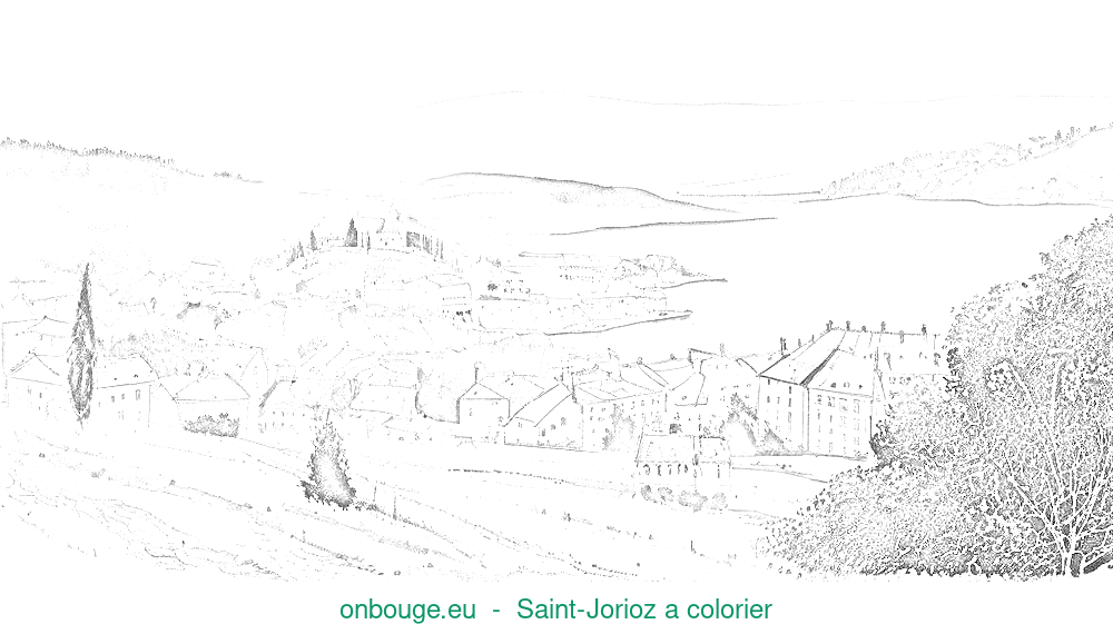 Coloriage de Saint-Jorioz