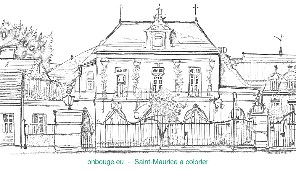 Coloriage de Saint-Maurice
