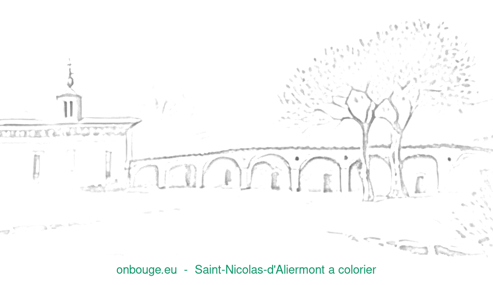 Coloriage de Saint-Nicolas-d'Aliermont
