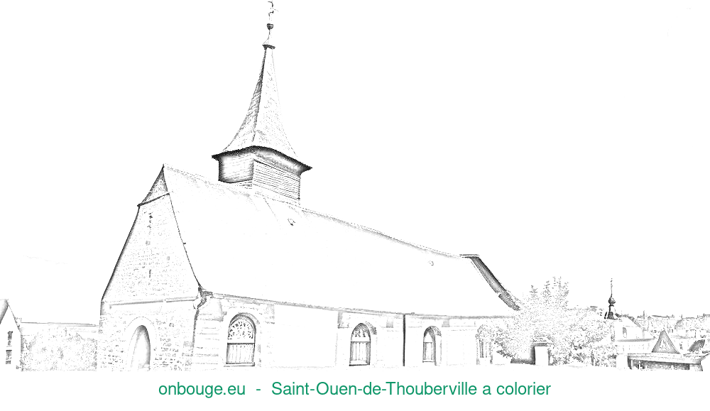Coloriage de Saint-Ouen-de-Thouberville