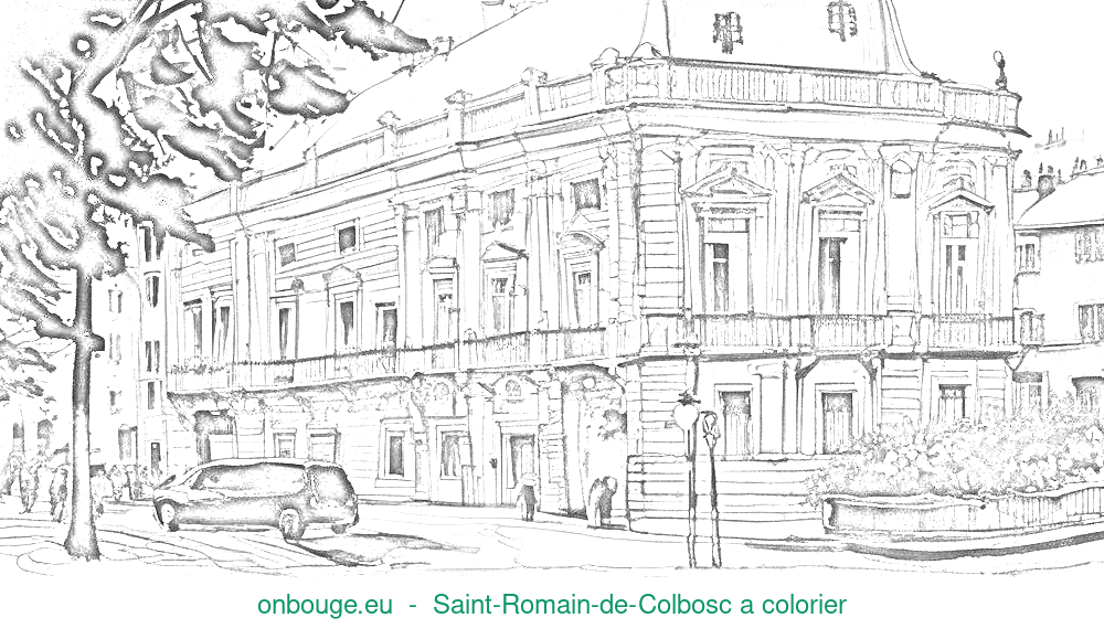 Coloriage de Saint-Romain-de-Colbosc