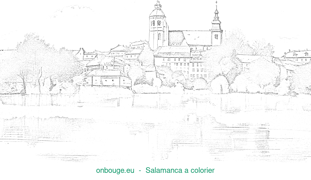 Coloriage de Salamanca