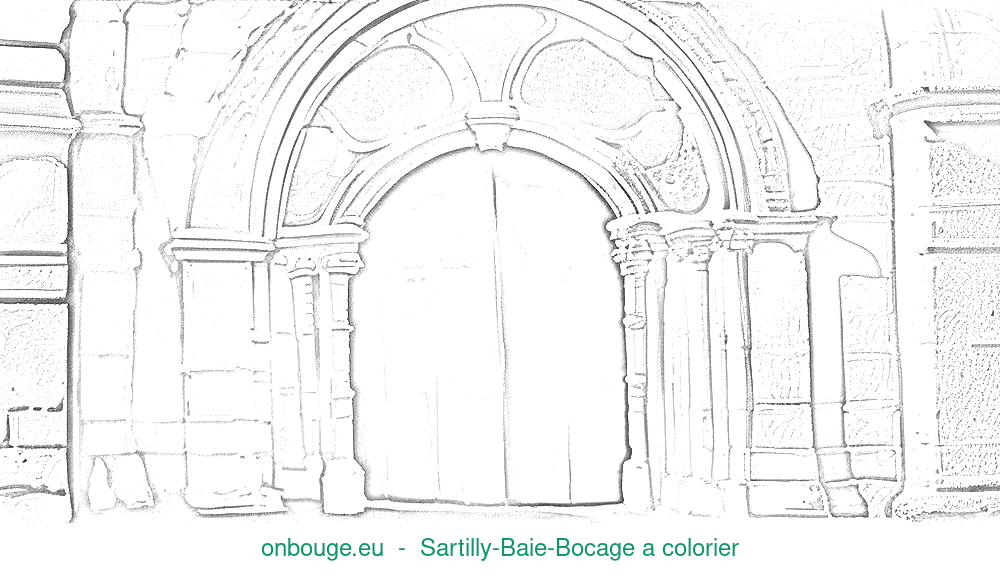 Coloriage de Sartilly-Baie-Bocage
