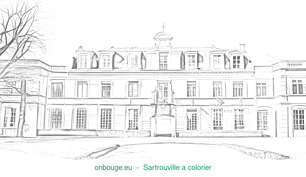 Coloriage de Sartrouville