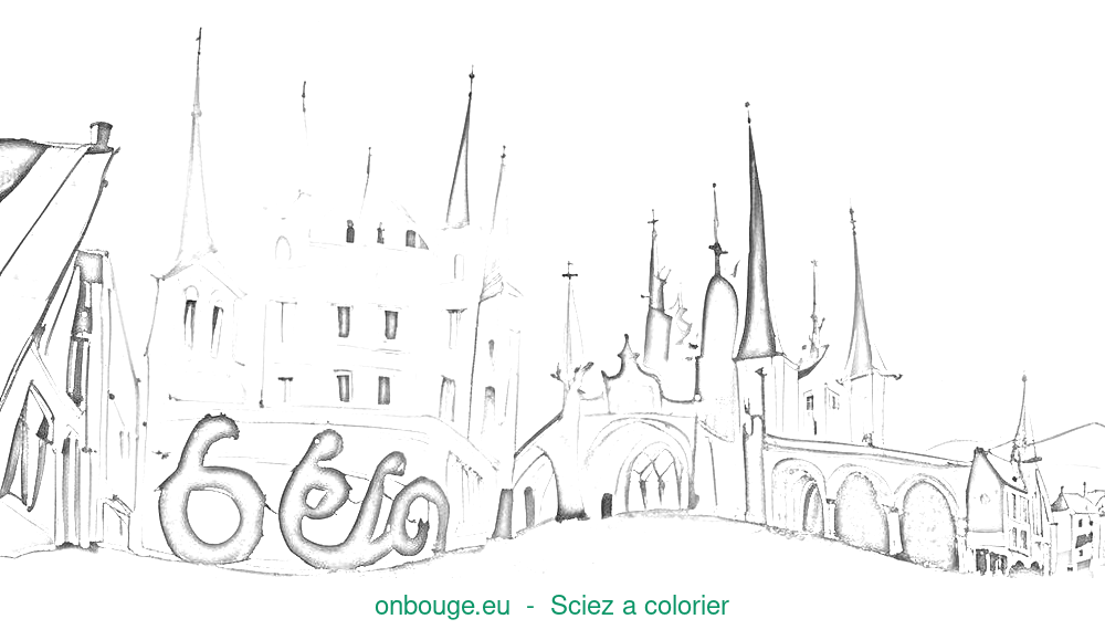 Coloriage de Sciez