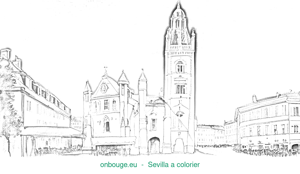 Coloriage de Sevilla