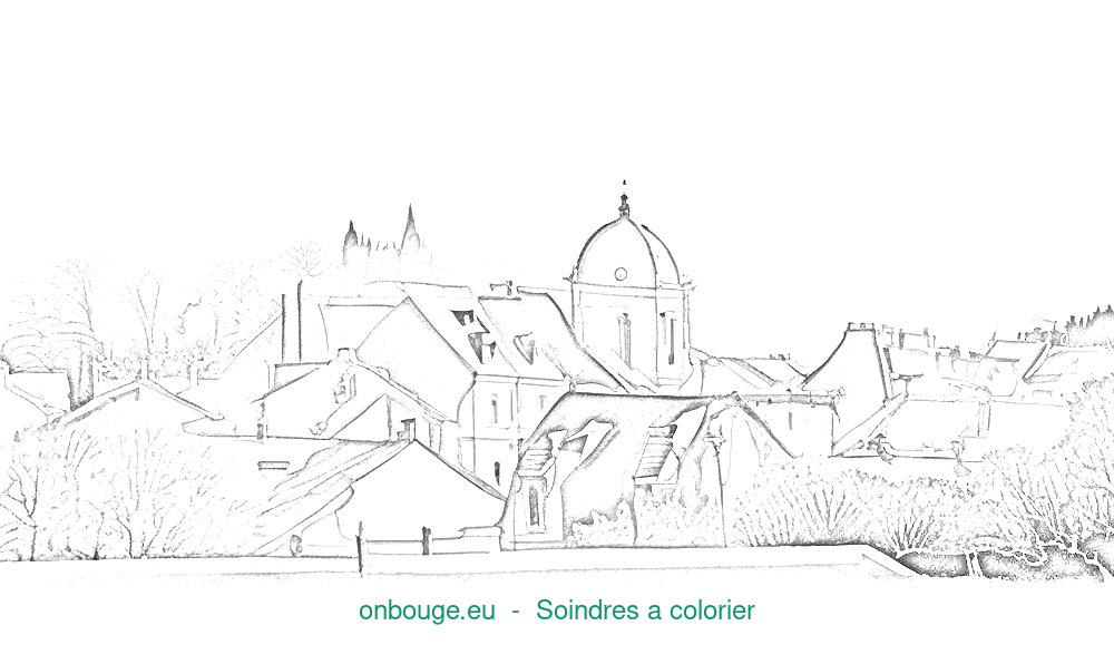 Coloriage de Soindres