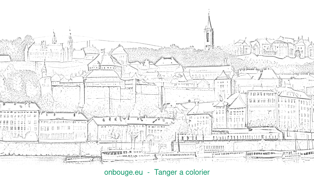 Coloriage de Tanger