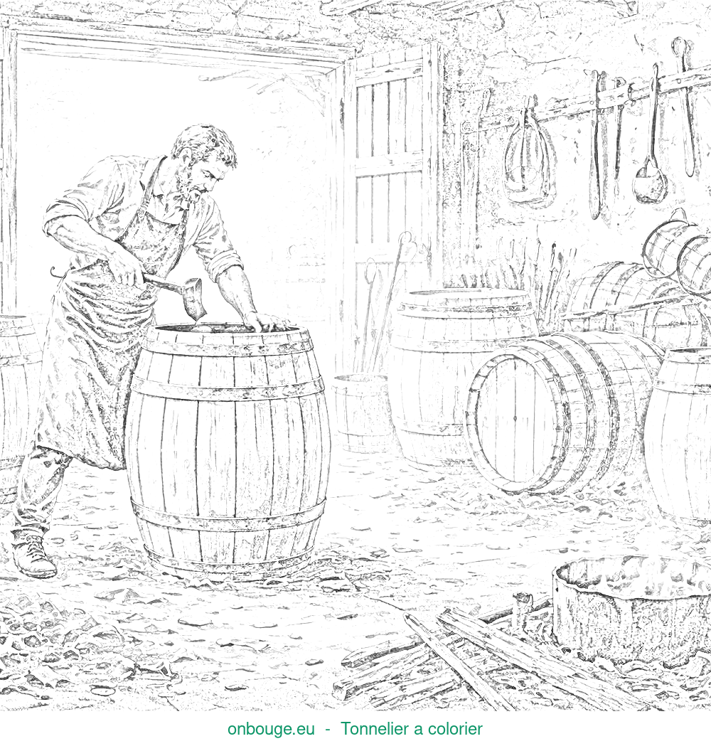 Le coloriage de Tonnelier