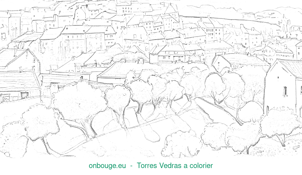 Desenho de Torres Vedras